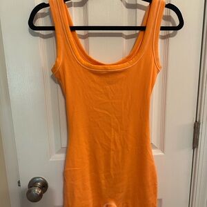 SKIMS apricot onesie *le*